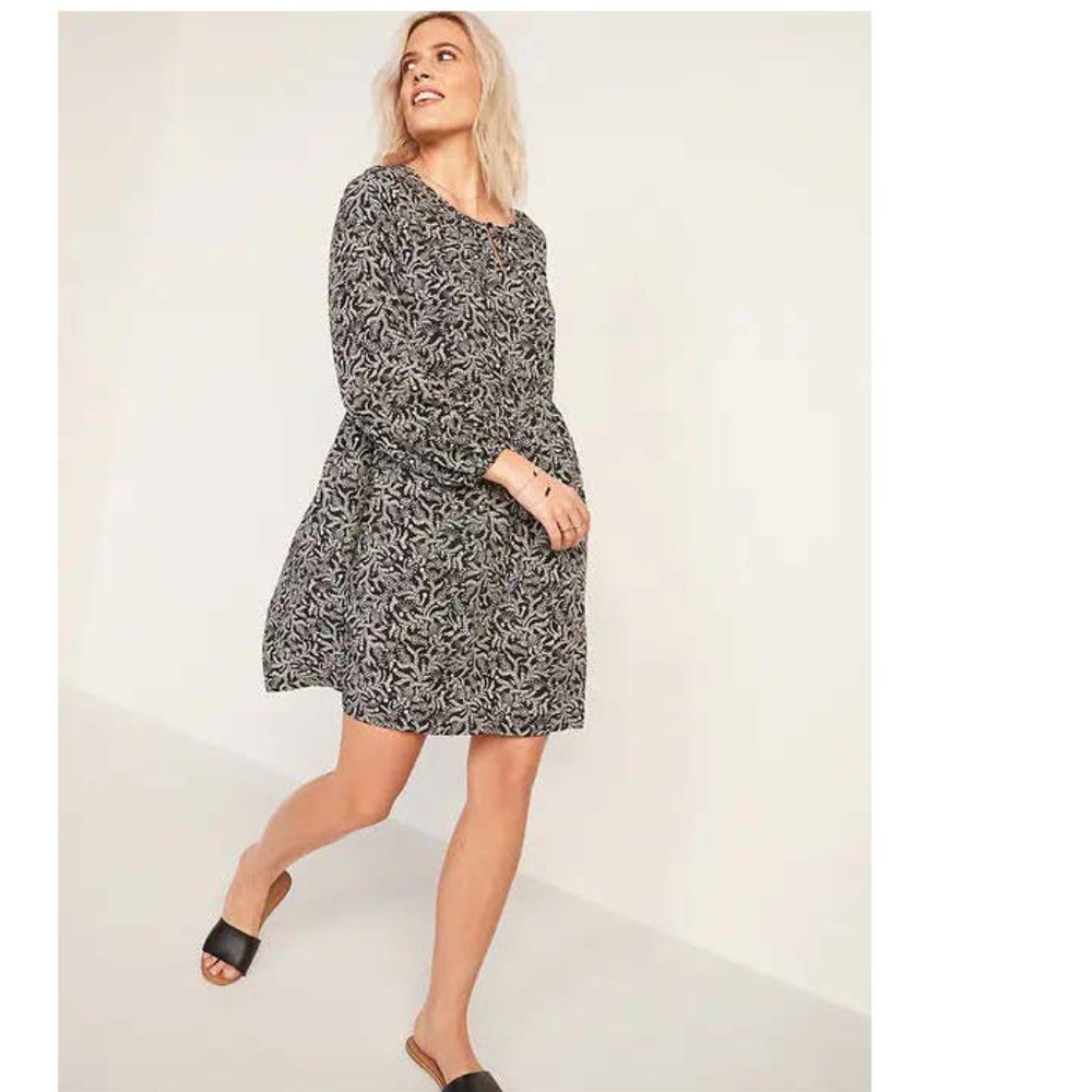 Old Navy Soft-Woven Keyhole Swing Dress XXL